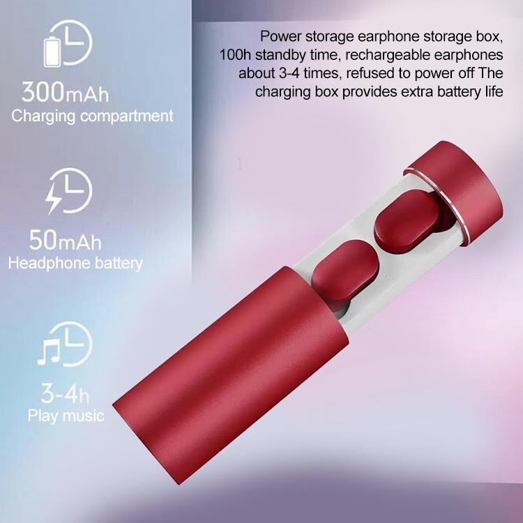 Wireless Touch Bluetooth Headset with Smart Magnetic Charging - Automatic Pairing - Silver 9