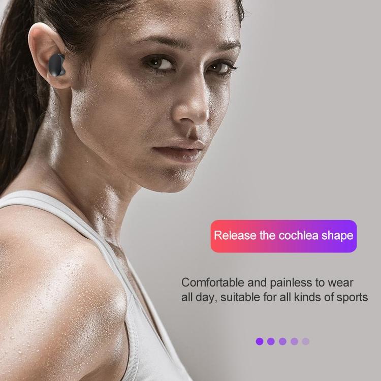 Wireless Touch Bluetooth Headset with Smart Magnetic Charging - Automatic Pairing - Silver 10