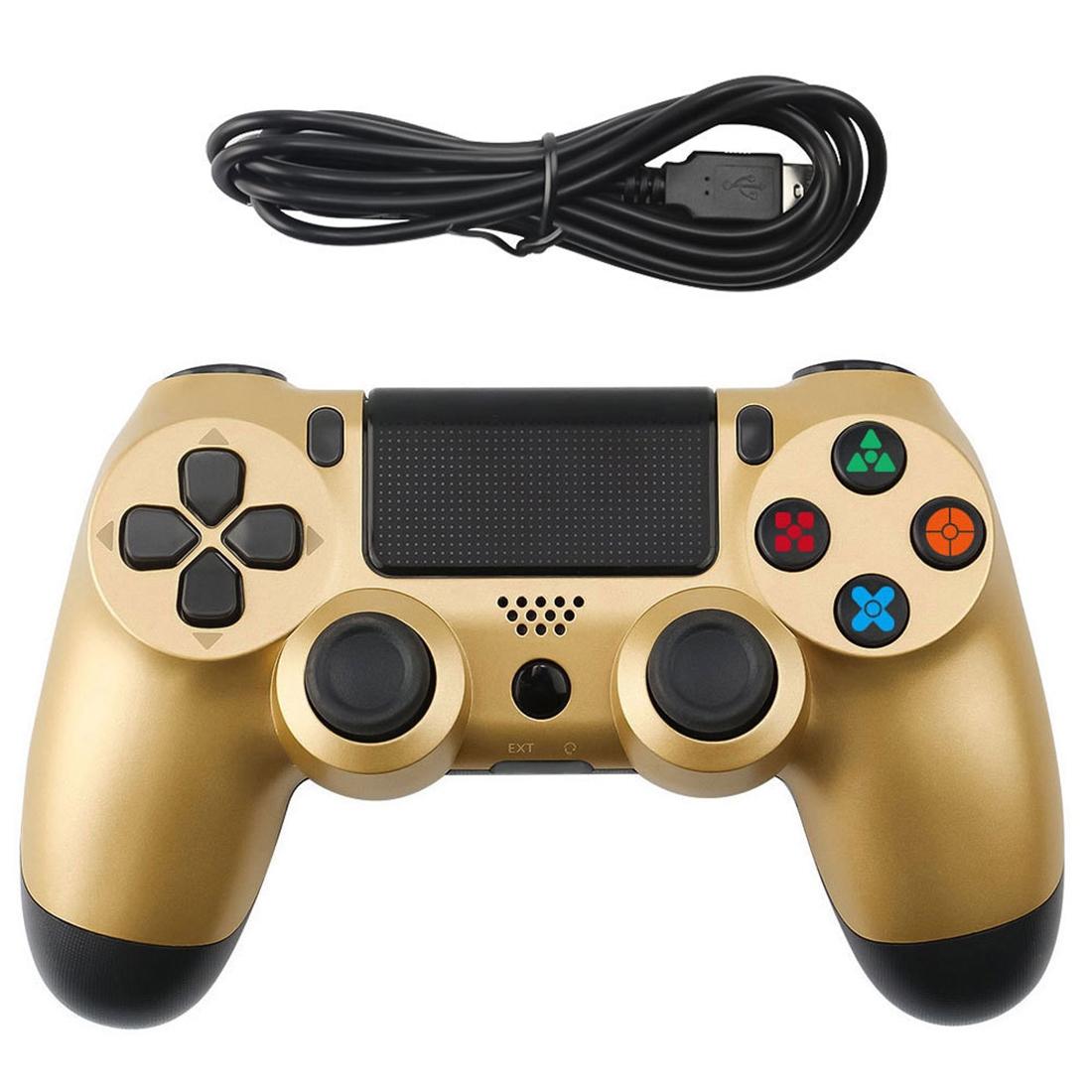 Ps4 Wired Gamepad Controller with Snowflake Buttons - Silver 10
