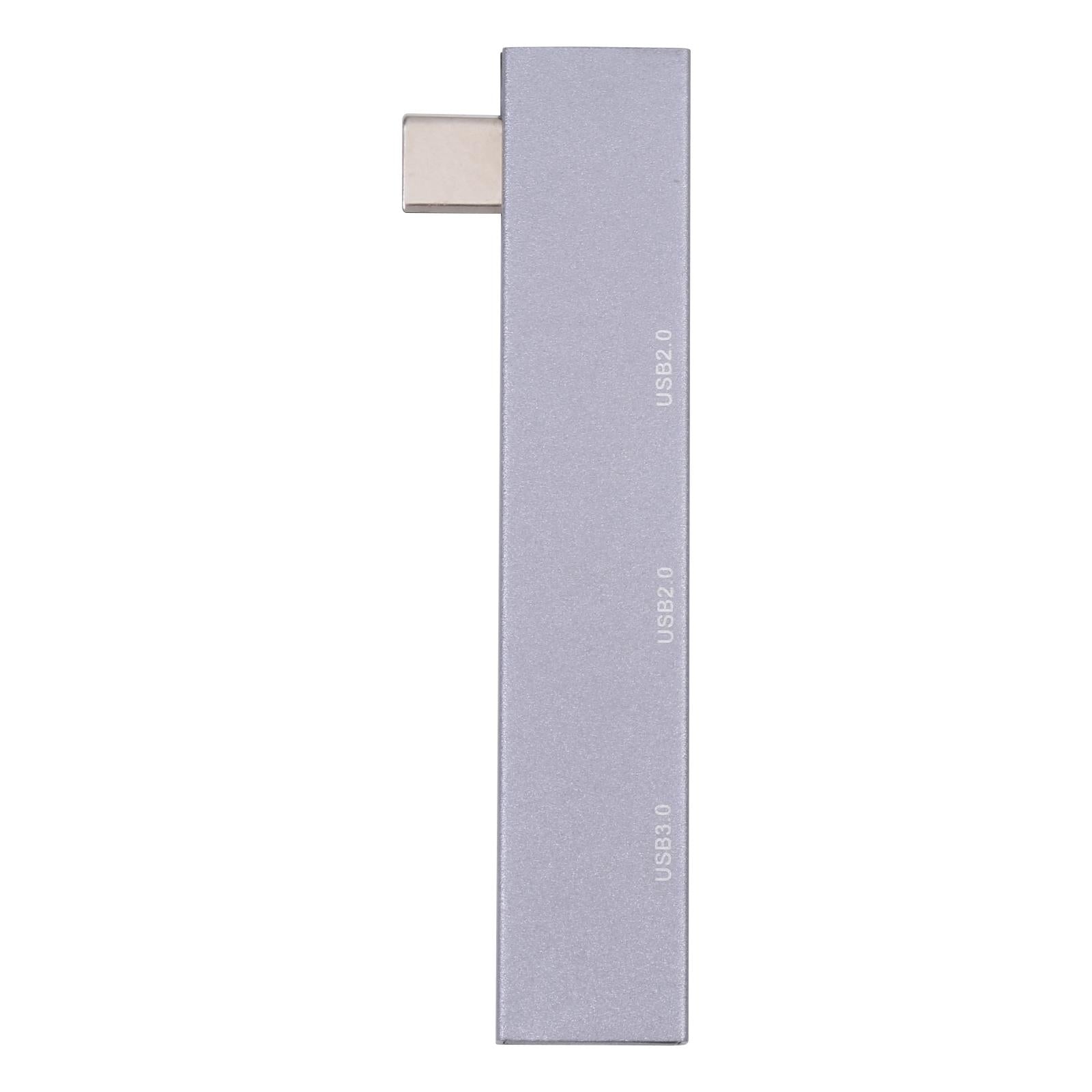 Usb-C To Dual Usb Adapter Silver