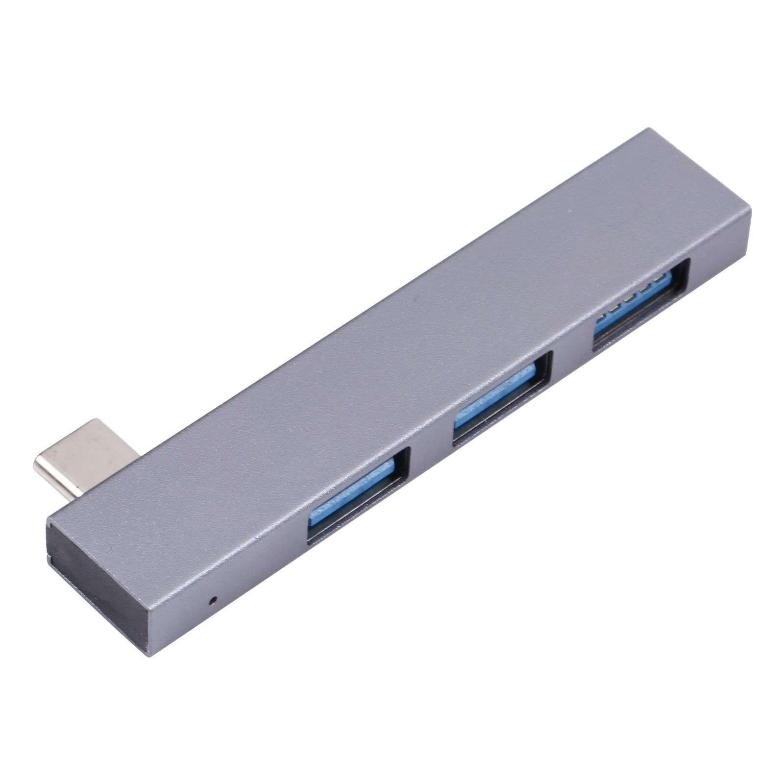 Usb-C To Dual Usb Adapter Silver 4