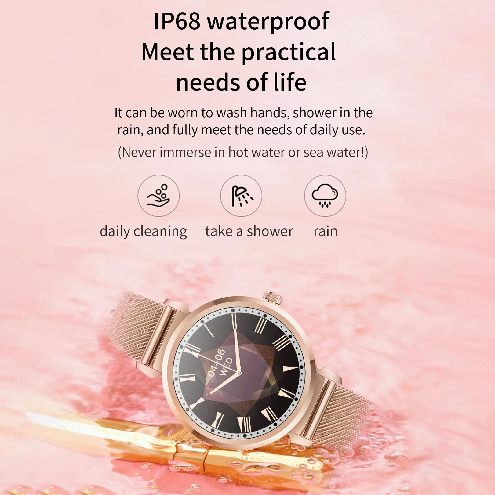 Menstrual Period Smart Bracelet With Blood Pressure And Heart Rate Monitoring - Silver 12
