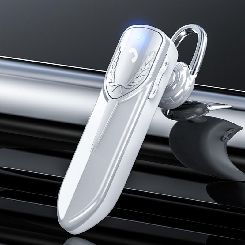 Bluetooth Earphone with Cvc Noise Reduction - Unilateral Design - Silver 15