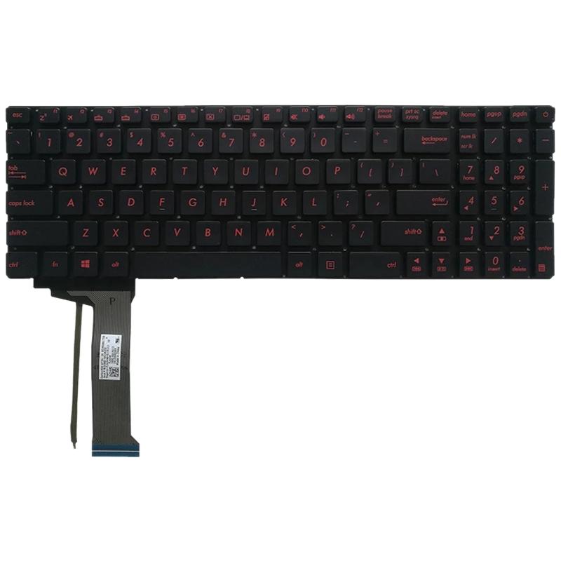 Backlit Keyboard for Asus Gl552 and N552 Series - Silver 7