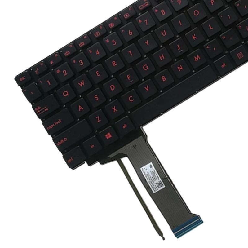 Backlit Keyboard for Asus Gl552 and N552 Series - Silver 9