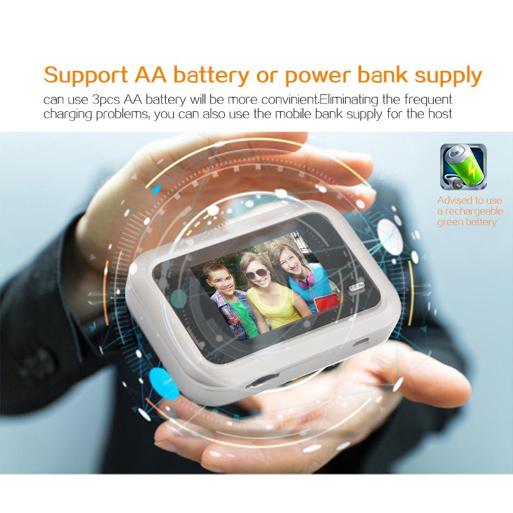 2.4 Screen 2.0Mp Security Camera With Tf Card Support - No Disturb Peephole Viewer 13