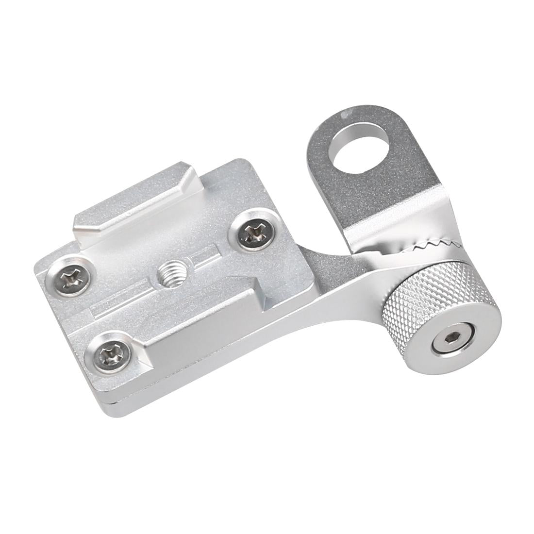 Universal Rearview Mirror Mount for Action Cameras - Silver 13