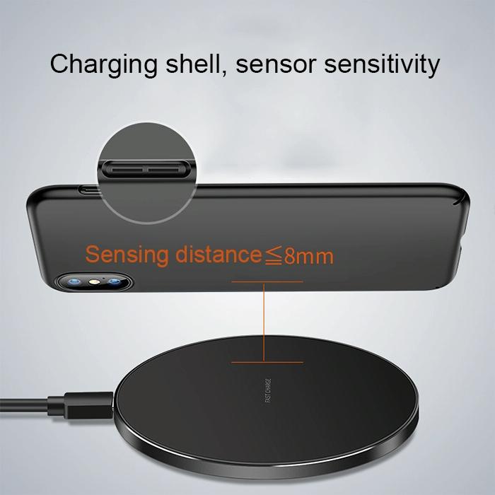 Ultra Thin Wireless Fast Charging Pad - Silver 7