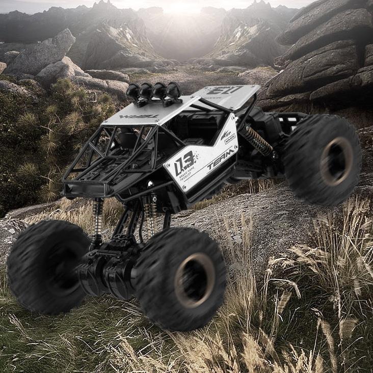 Bigfoot Rc Off-road Vehicle for Kids - 1 16 Scale - Silver 14