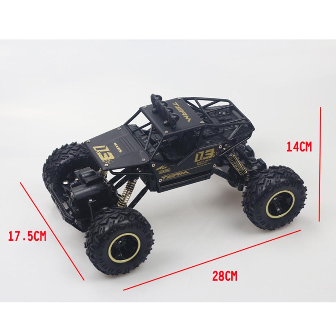 Large 1 16 Alloy Climbing Car - 28cm Remote Control Toy for Cross-country Adventures - Silver 3