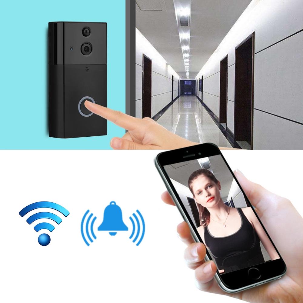 Hd 720P Security Camera Smart Wifi Video Doorbell Intercom Support Tf Card & Infrared Night Vision & Motion Detection App For Ios And Android - Silver 14