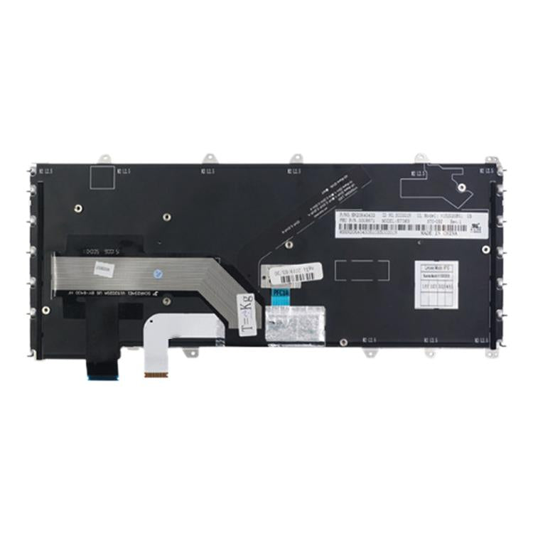 Backlit us Keyboard for Lenovo Thinkpad Yoga 260 / 370 / X380 - Silver 4