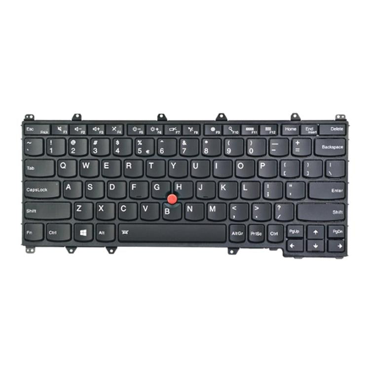 Backlit us Keyboard for Lenovo Thinkpad Yoga 260 / 370 / X380 - Silver 8