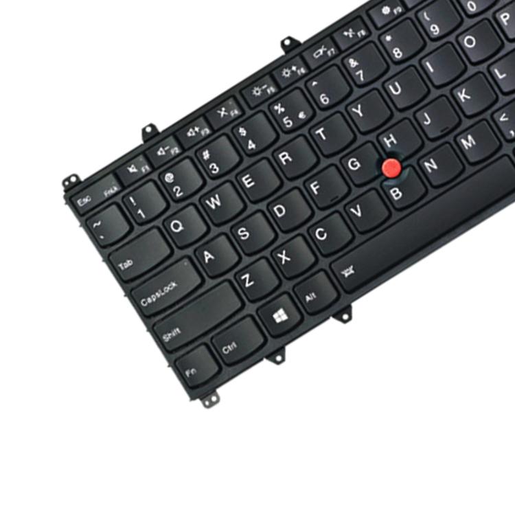 Backlit us Keyboard for Lenovo Thinkpad Yoga 260 / 370 / X380 - Silver 10