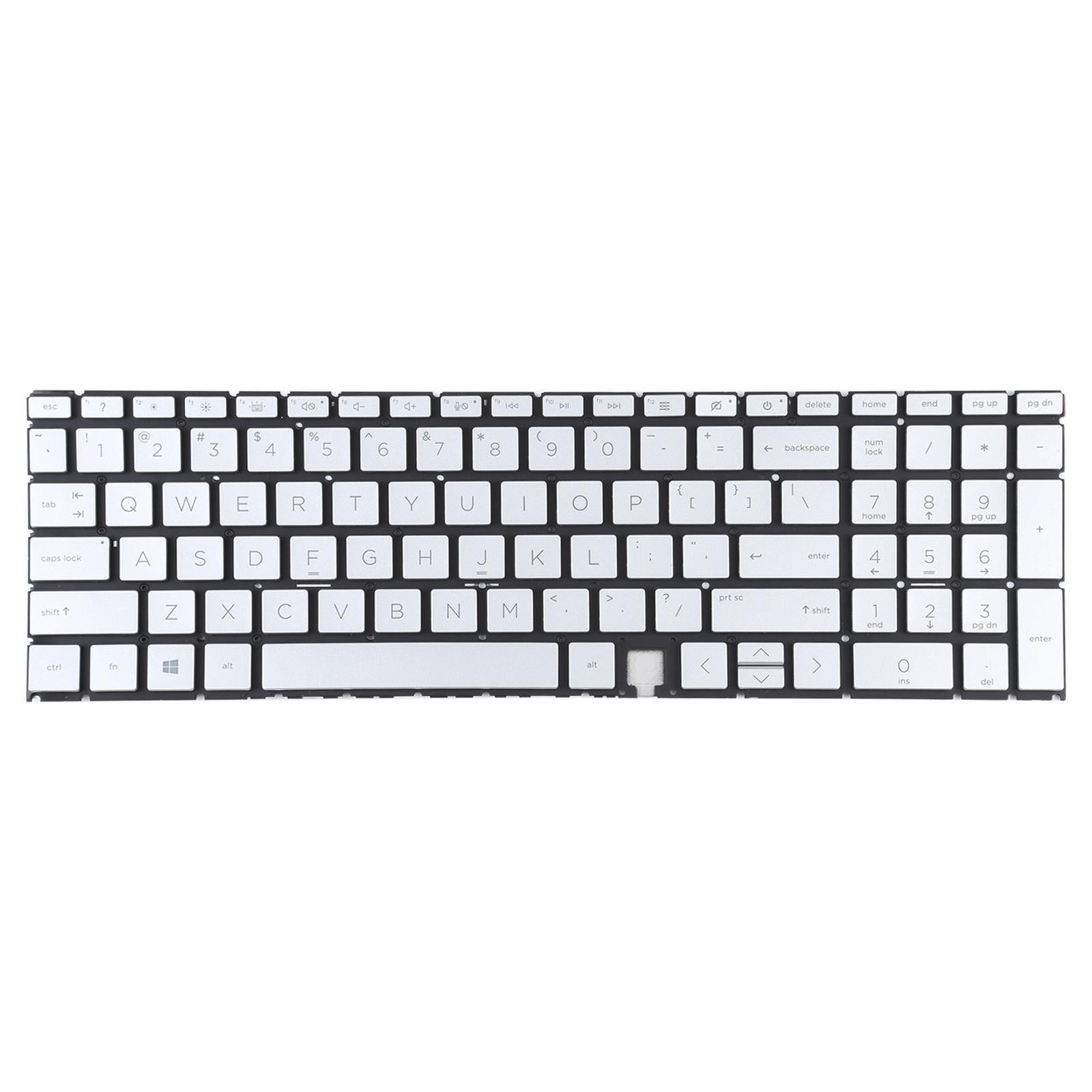 Hp Envy X360 15-ed Keyboard with Rgb Backlight - Silver 3