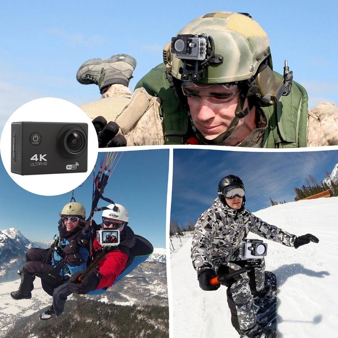 170 Degree Wide Angle Wifi Action Camera with Waterproof Case - Supports 64gb Micro Sd - Silver 9