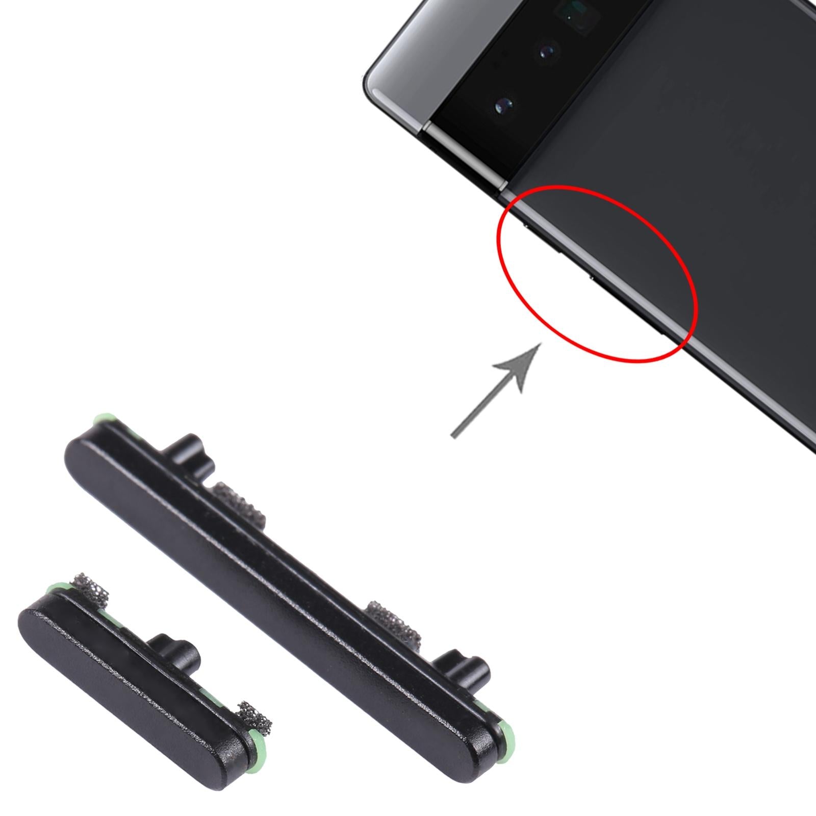 Google Pixel 6 Pro Buttons - Power and Volume Control - Silver 5
