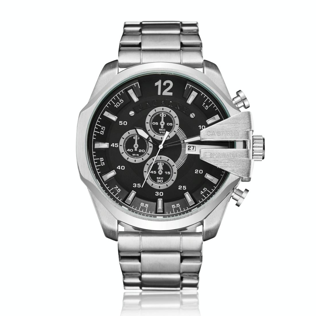 Stainless Steel Quartz Watch - Waterproof & Fashionable - Wa6838S 7