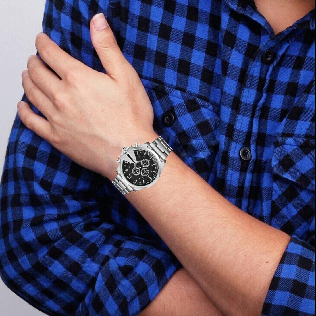 Stainless Steel Quartz Watch - Waterproof & Fashionable - Wa6838S 9