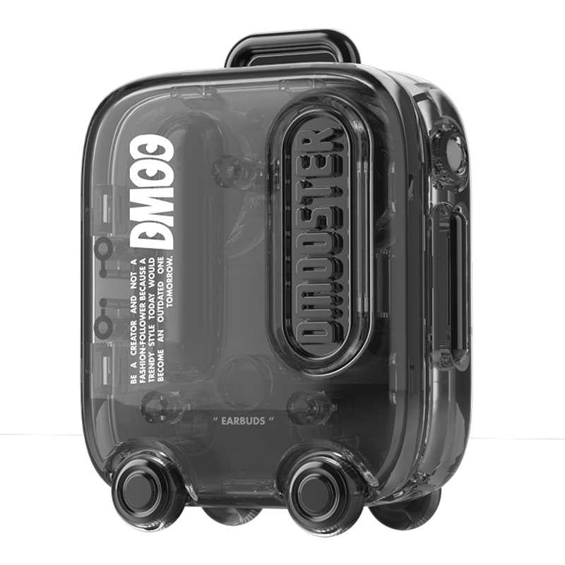 Wireless Bluetooth 5.0 Earphones - Suitcase Shape Ipx4 Tws - Silver