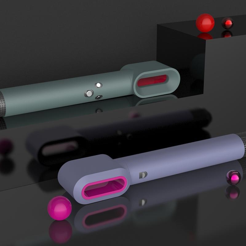 Shockproof Silicone Case For Airwrap Hair Dryer - Silver 8