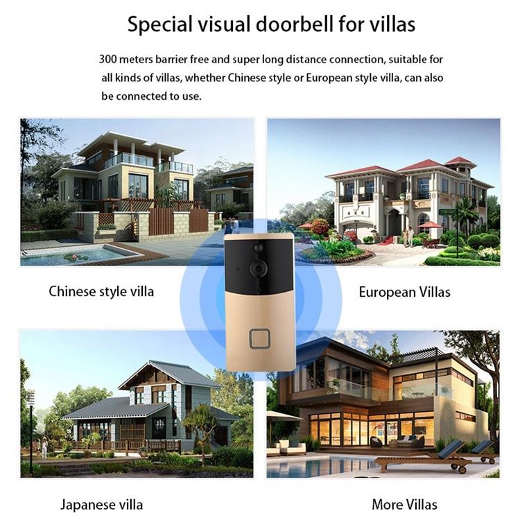 Smart Wifi Video Doorbell With Night Vision & Pir Detection - Silver 6