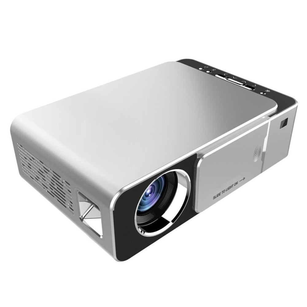 1080P Lcd Mini Theater Projector - 3500 Lumens - Silver 3