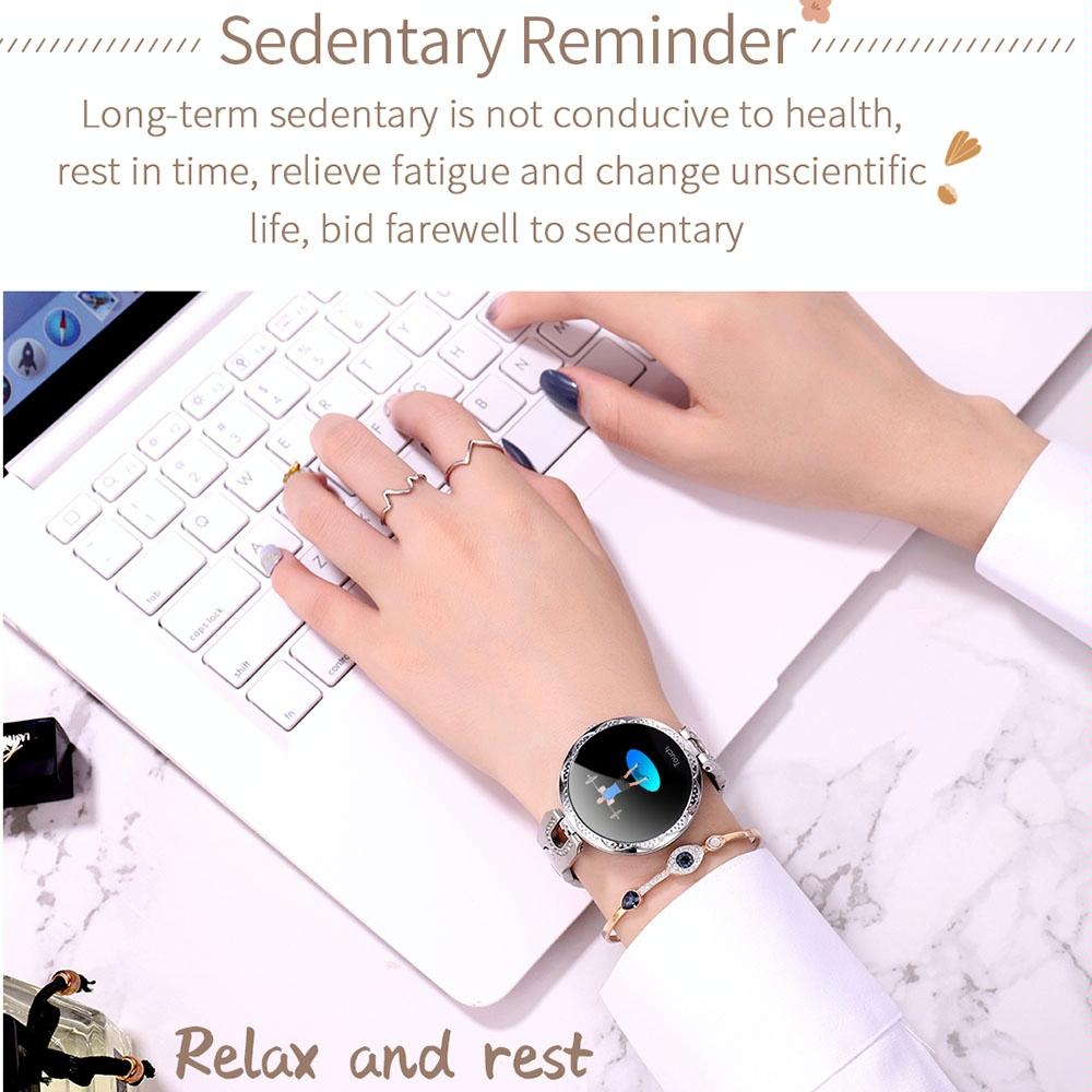 Waterproof Smart Bracelet With Lcd Screen And Heart Rate Monitor - Silver 11