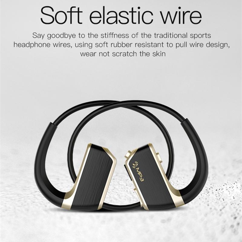 Wireless Sports Bluetooth Earphones - Binaural Hanging Type 5.0 - Silver 11