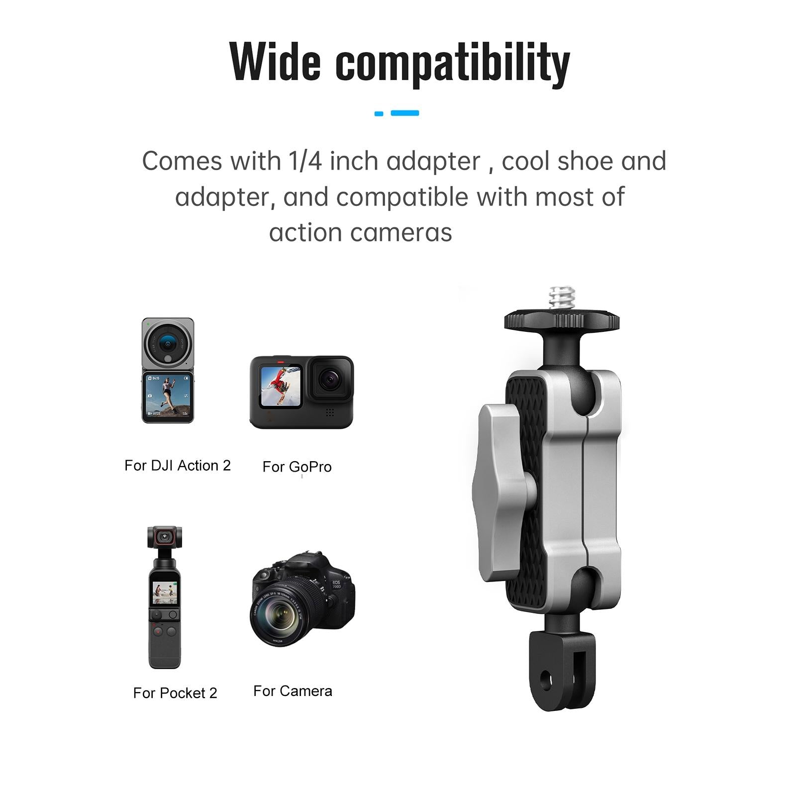 Adjustable Aluminium Alloy Mount Adapter Arm 7