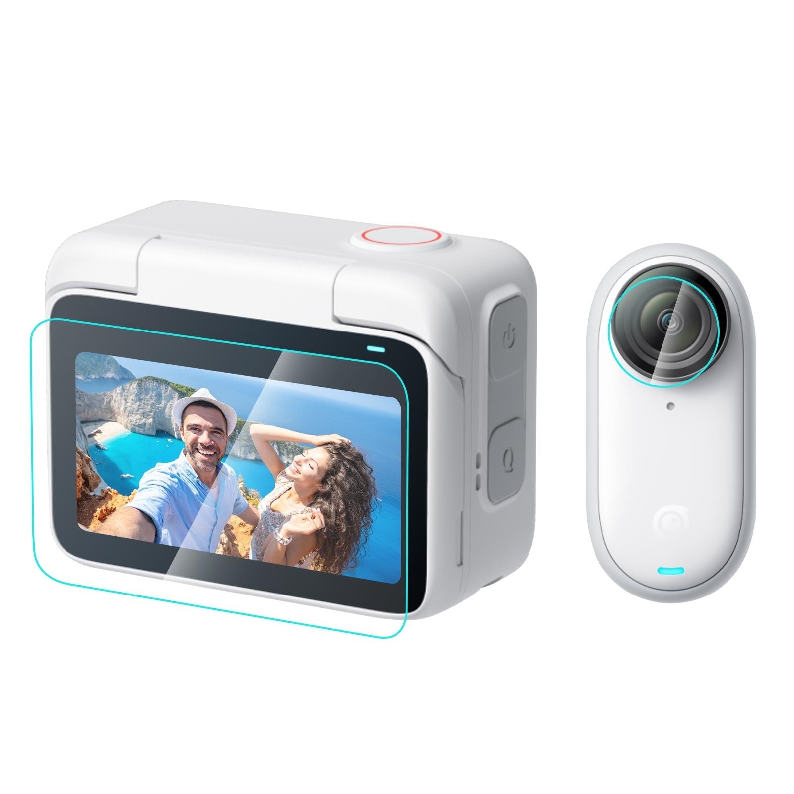 2-in-1 Screen and Lens for Insta360 Go 3 - Enhance your Shots 3