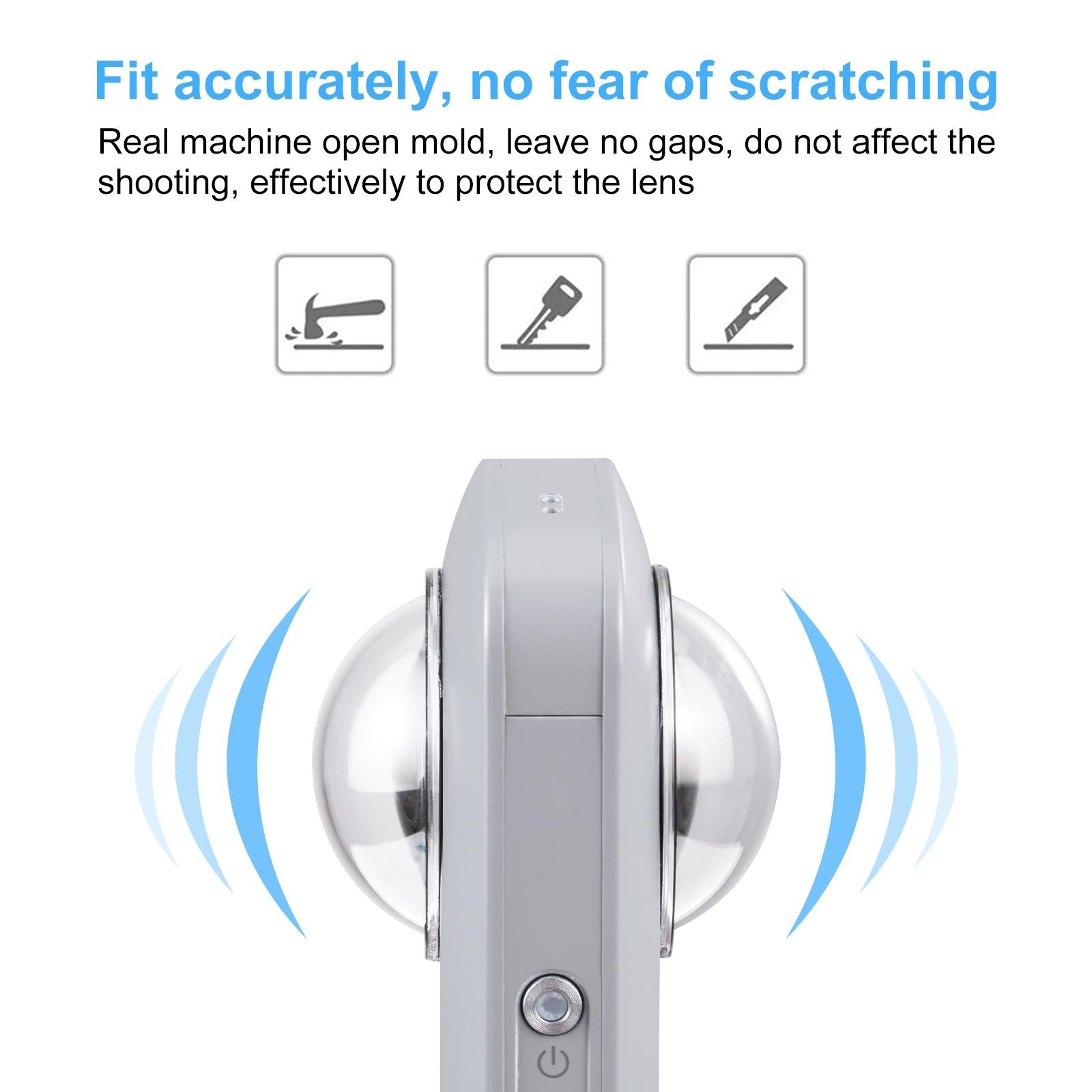 Ricoh Theta Sc2 / s / v Lens Guard Protective Cover Kit 4