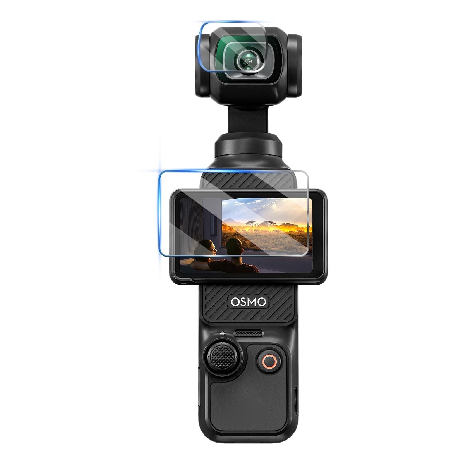 2-pack Tempered Glass Lens Protector for Dji Pocket 3