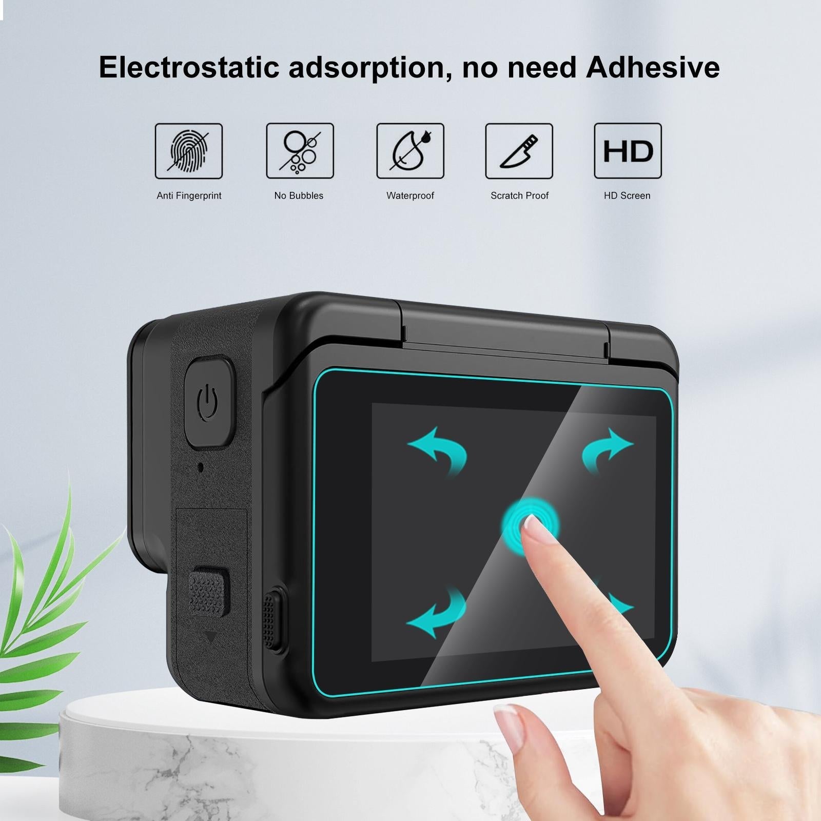 Tempered Glass Film for Rear and Front Screen - 3 in 1 5