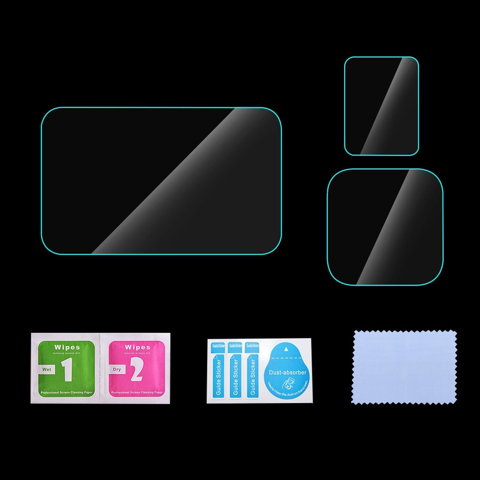 Tempered Glass Film for Rear and Front Screen - 3 in 1 8