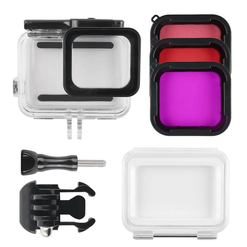 Waterproof Housing Case for Gopro Hero6 / 5 with Touch Screen Back Cover - 45m 3