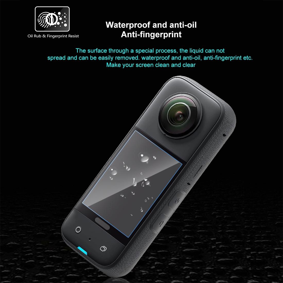 2-pack Curved Hd Screen Protector for Insta360 X3 4