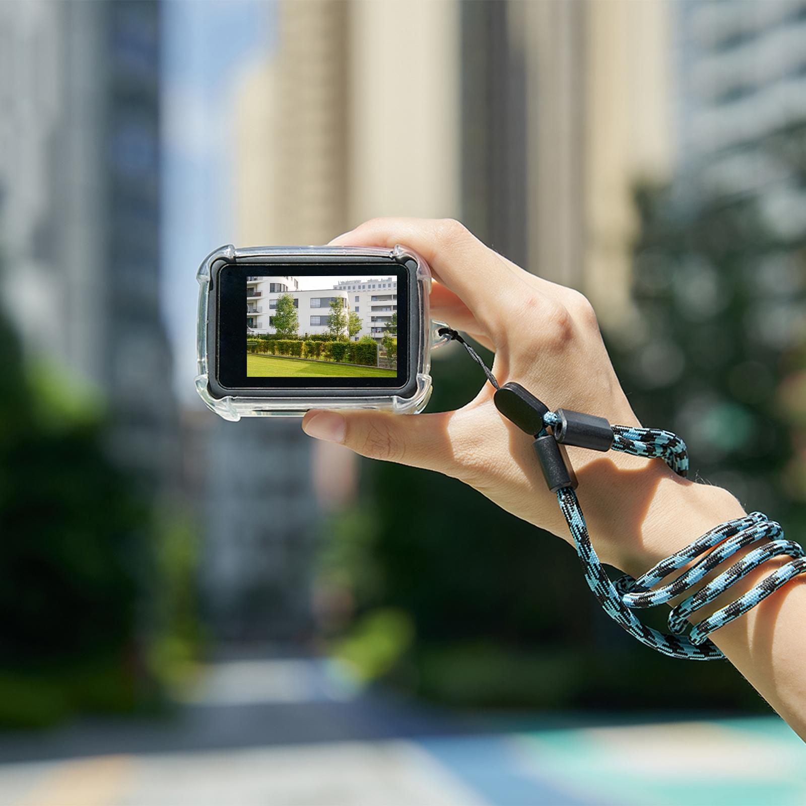 Tpu Case with Lens Cap and Neck Strap for Gopro Hero 9 / 10 / 11 / 12 8