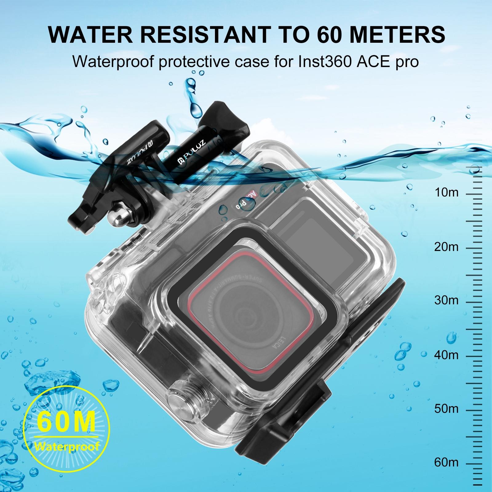 Insta360 Ace Pro Waterproof Housing with Base Adapter - 60m 7
