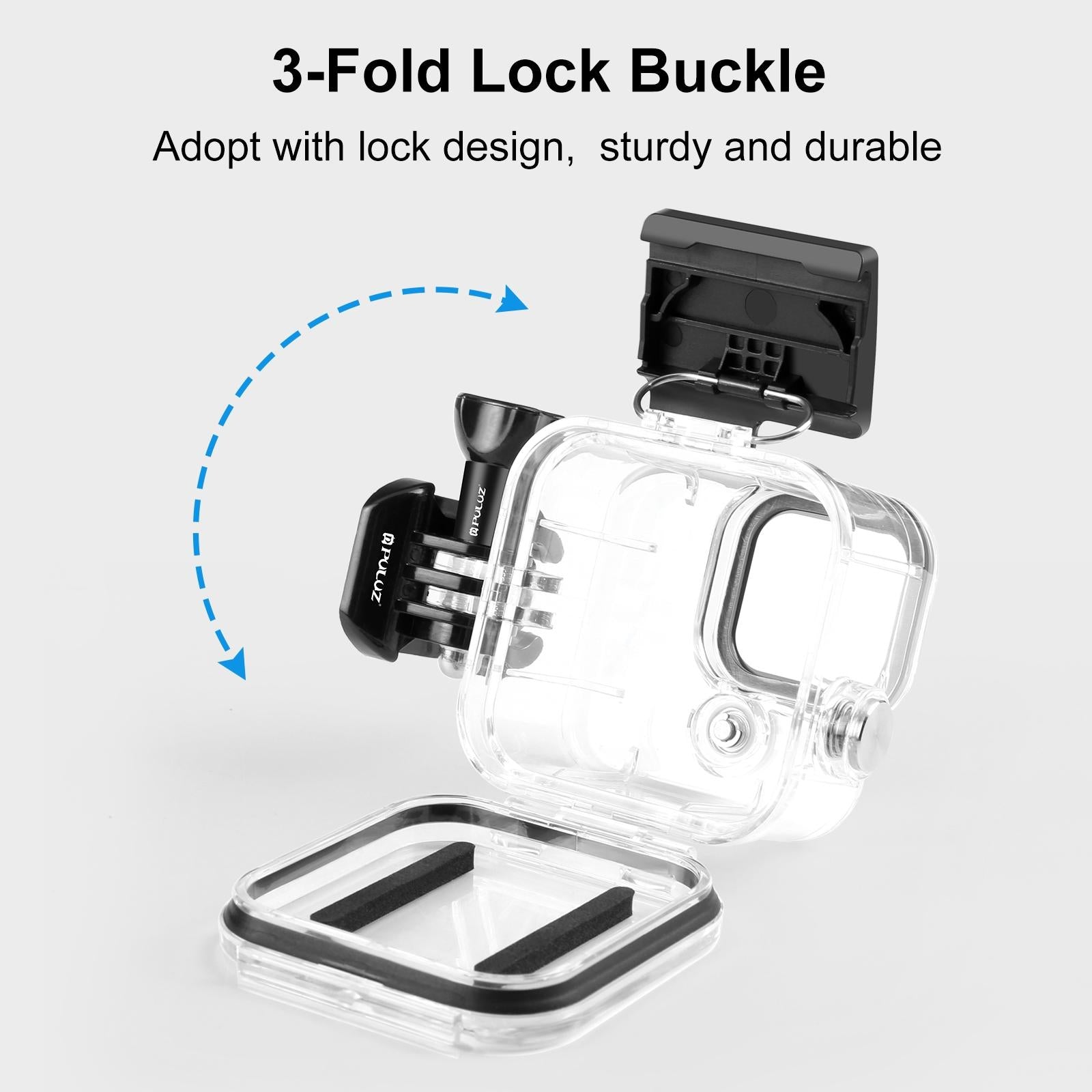 Waterproof Housing Case with Mount and Screw - 40m 5