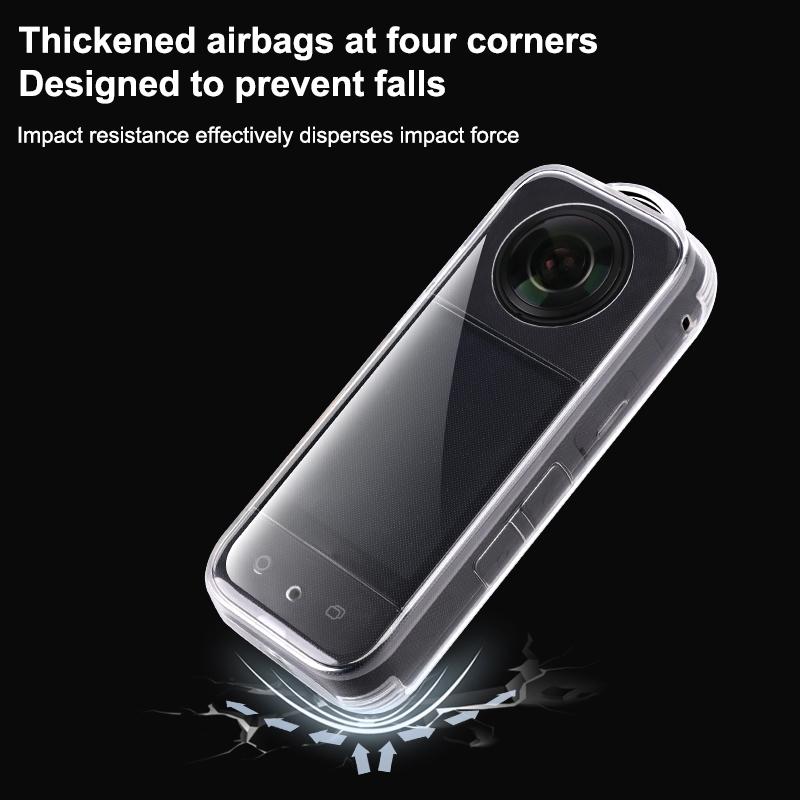 Clear Tpu Protective Case for Insta360 X3 - Full Body 4