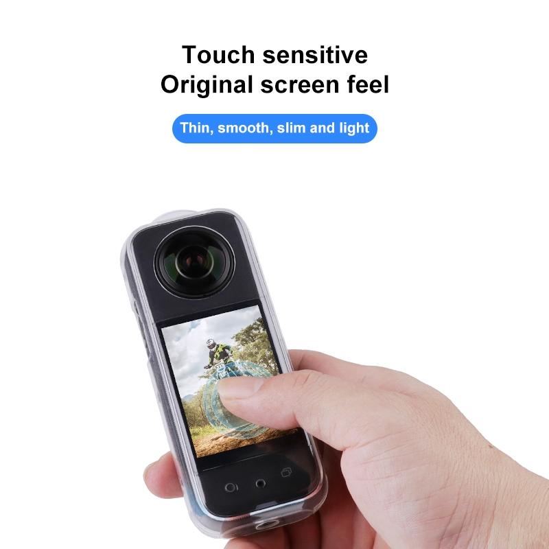 Clear Tpu Protective Case for Insta360 X3 - Full Body 7