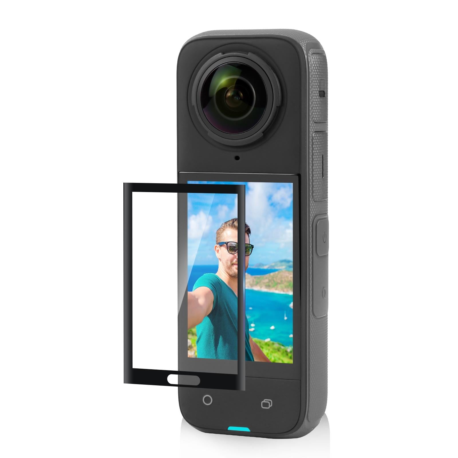 Curved Hd Tempered Glass Screen Protector for Insta360 X4 - 9h 2.5d 3