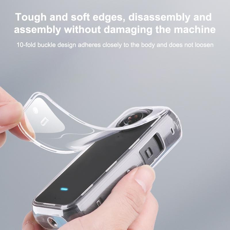 Clear Tpu Protective Case for Insta360 X3 6