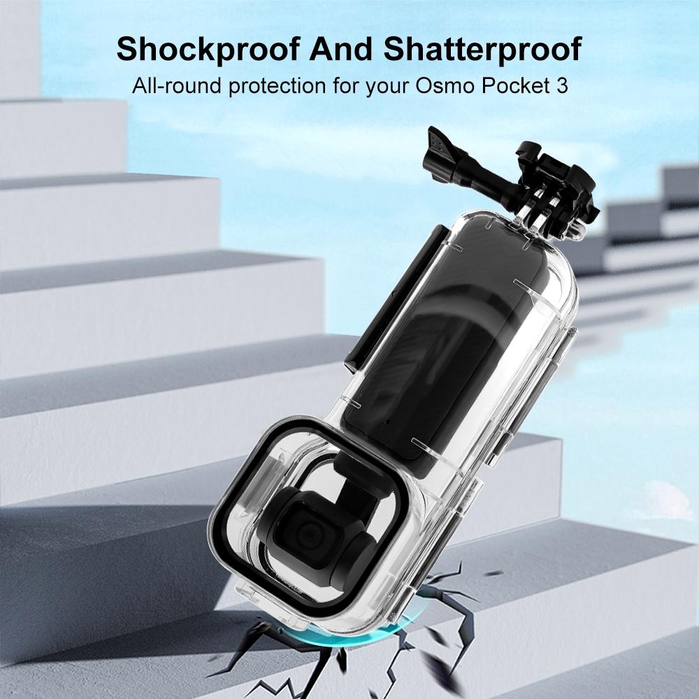 Waterproof Diving Case for Dji Pocket 3 - 45m Depth 9