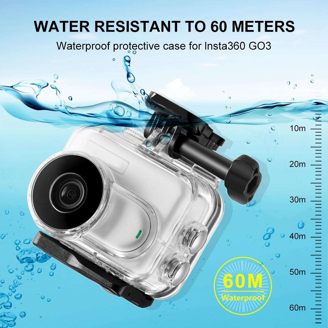 Insta360 Go 3 Underwater Base Adapter and Screw - 60m 6