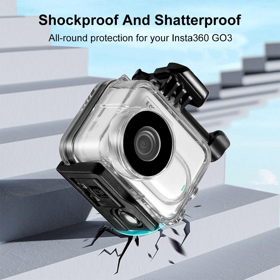 Insta360 Go 3 Underwater Base Adapter and Screw - 60m 7