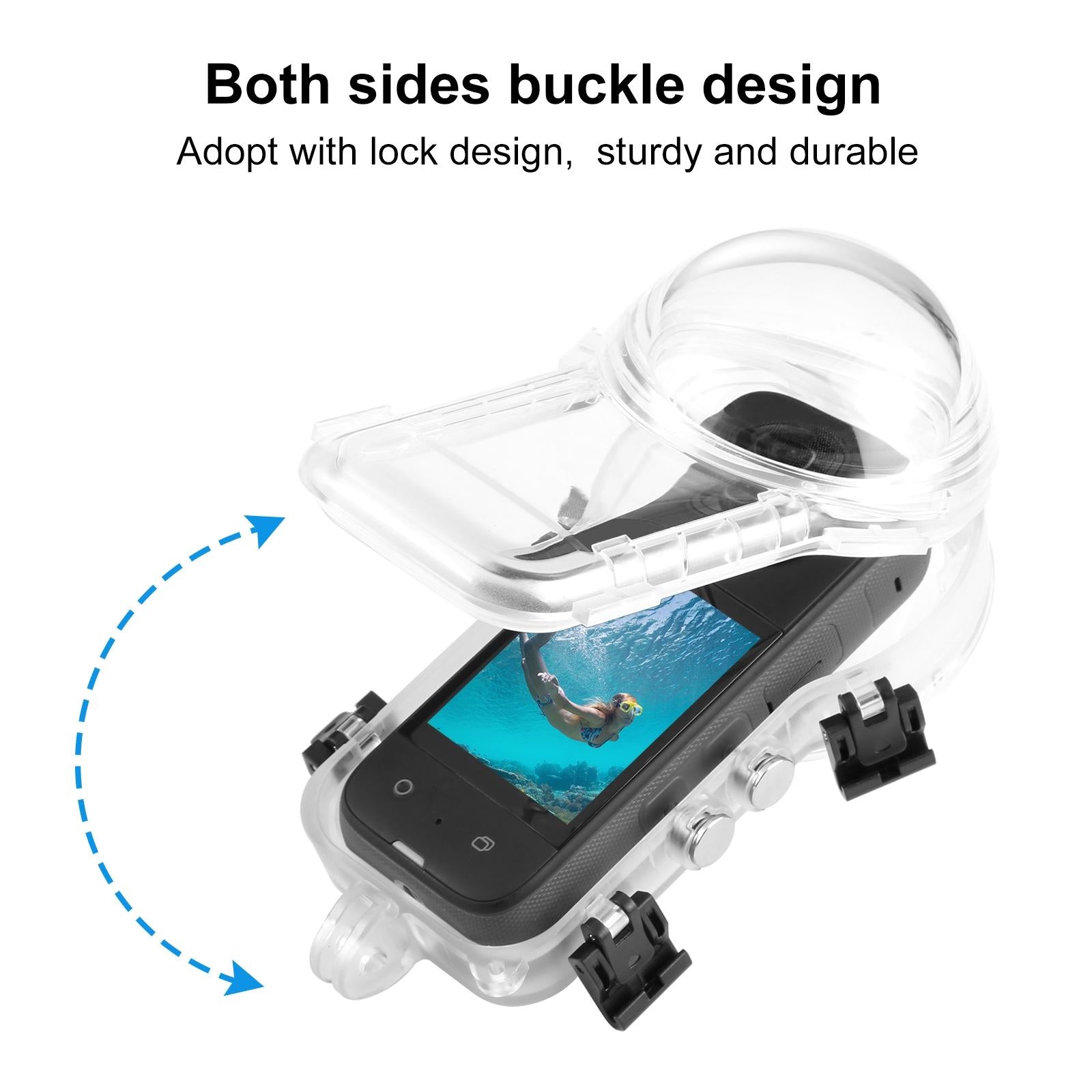 Waterproof Sealed for Insta360 X4 - 50m Depth 5