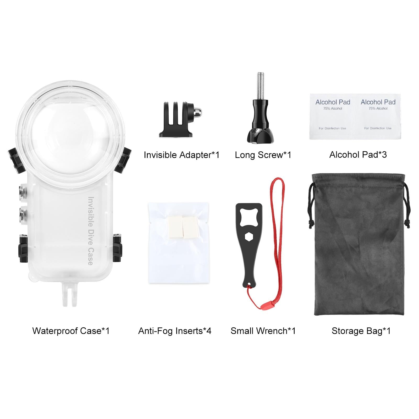 Waterproof Sealed for Insta360 X4 - 50m Depth 9