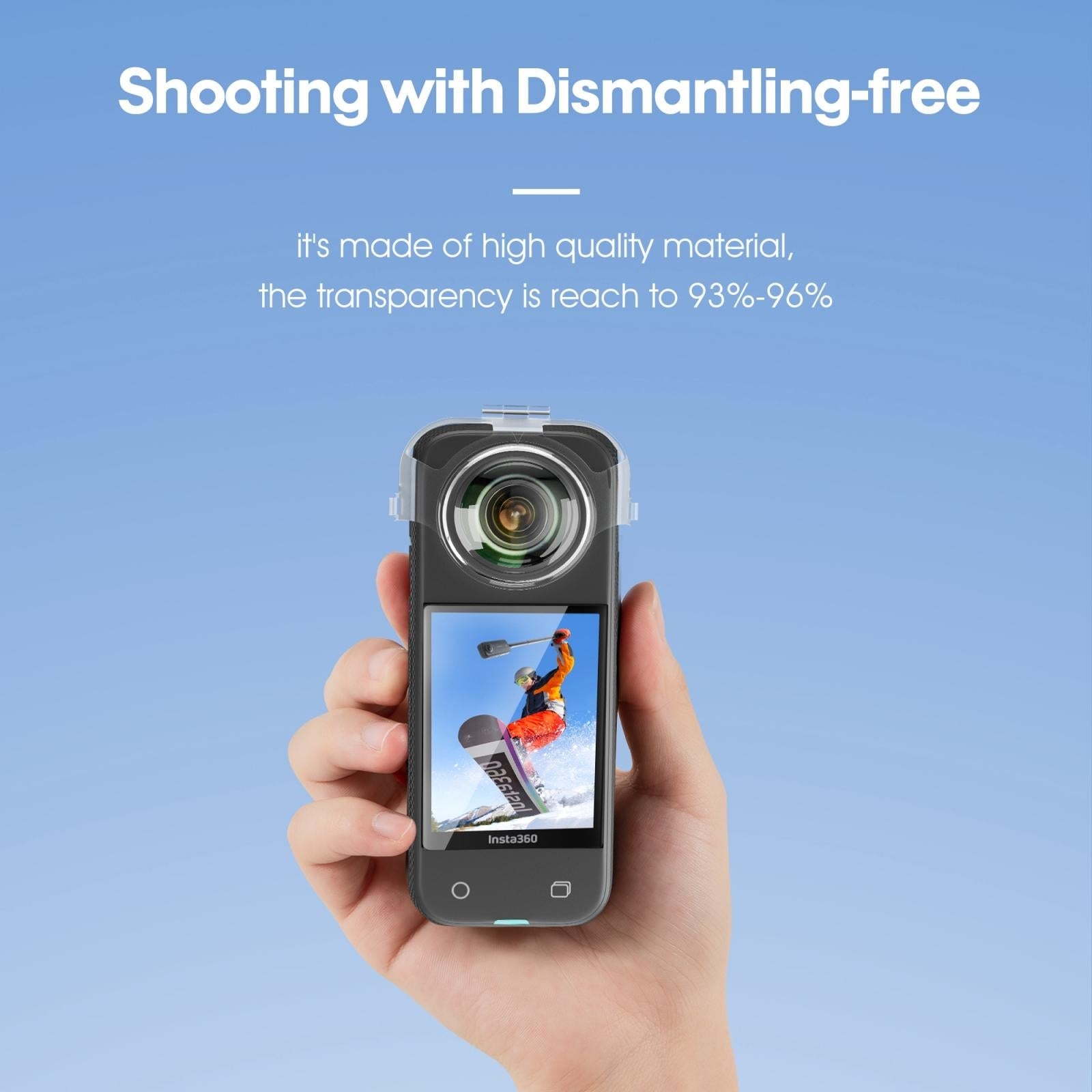 Insta360 X3 Lens Protection Cover - no Disassembly 5